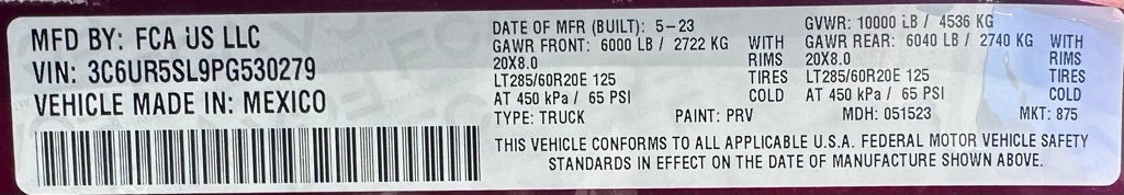 2023 RAM 2500 Limited