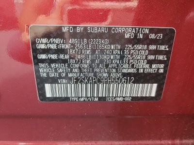 2023 Subaru Forester Limited