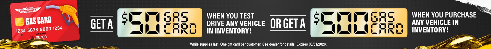 get a free gas card