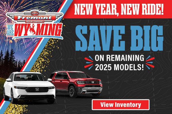 save thousands on 2025 Honda models